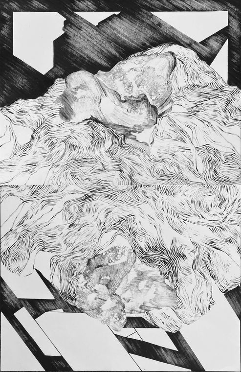 Pile — print by Yenny Martin