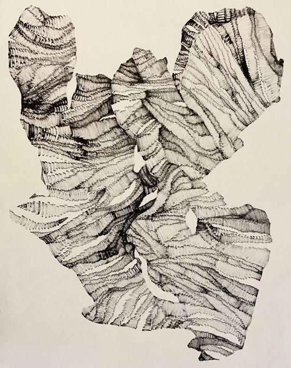 Unpeeled — print by Yenny Martin