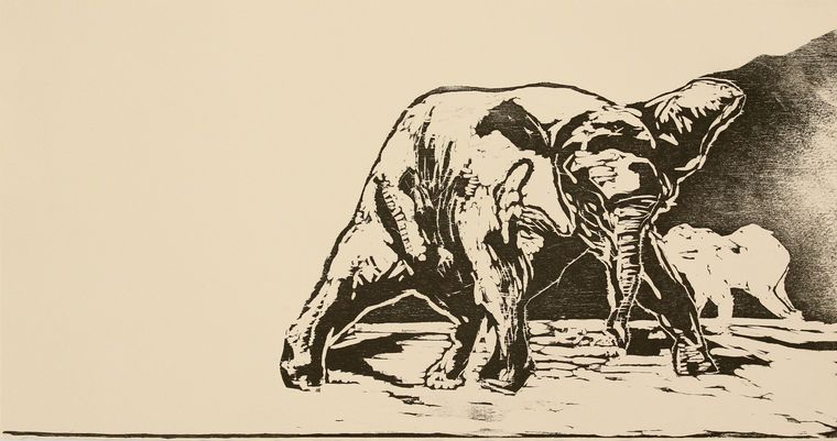 Warrior — print by Yenny Martin